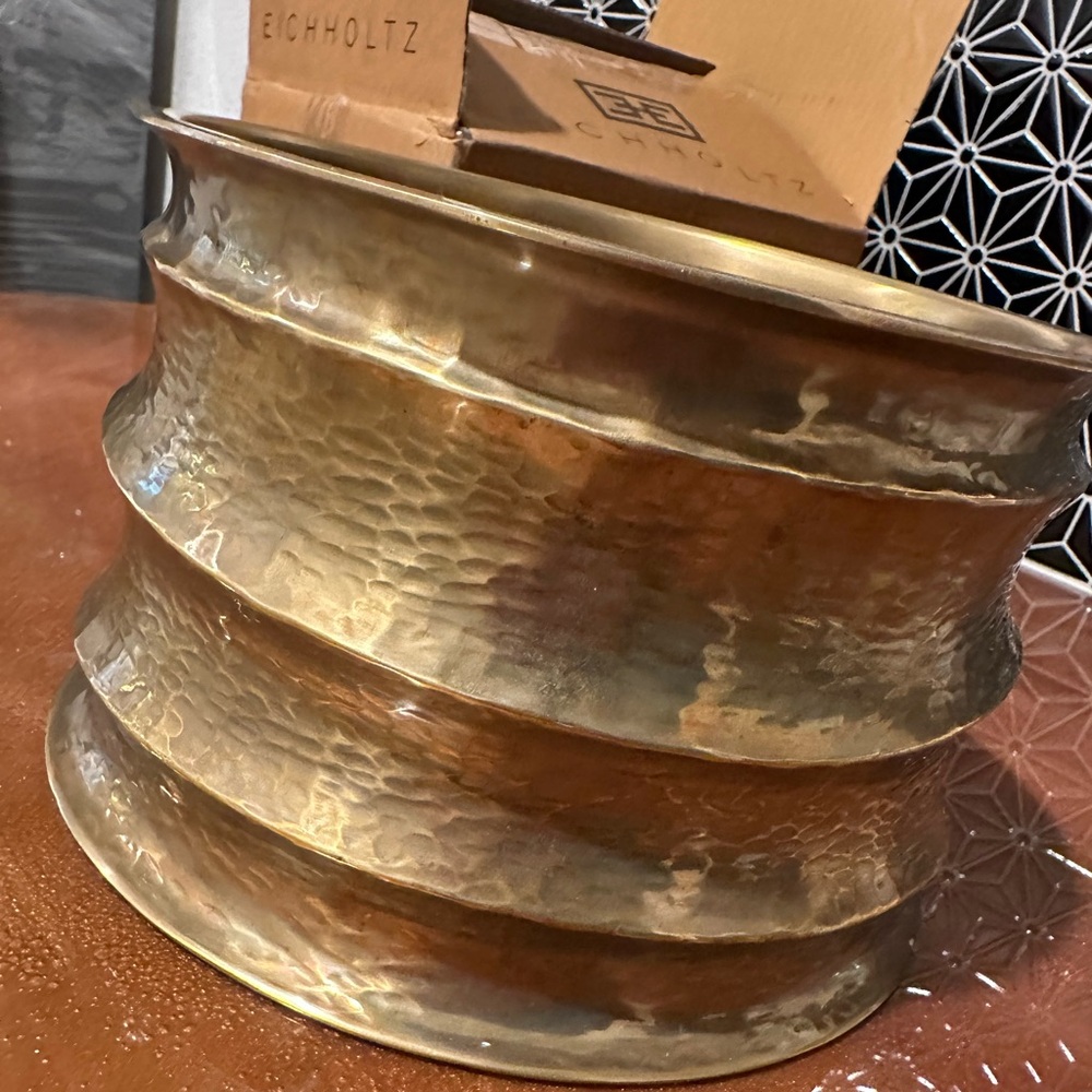 EICHHOLTZ brass pot